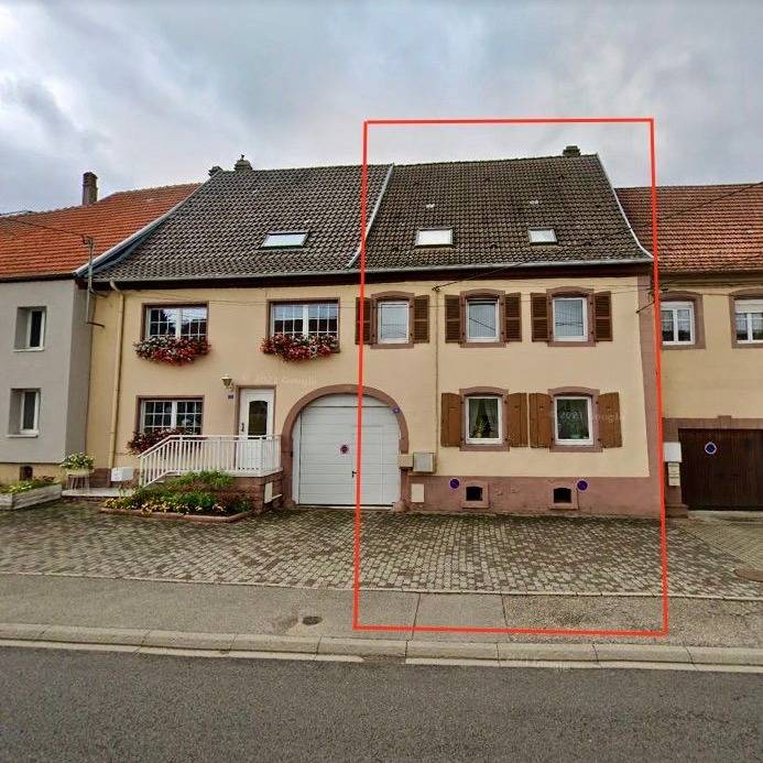 Maison de village mitoyenne de 140m2 sur KESKASTEL