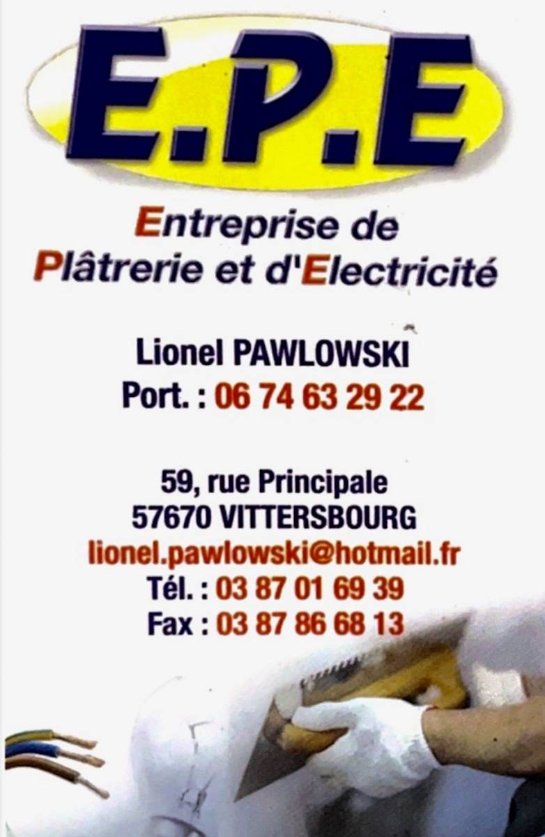 ENTREPRISE DE PLÂTRERIE VITTERSBOURG E.P.E