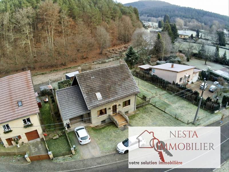 Maison à vendre  en lissière de foret et d'un ruisseau en nue-propriété à BITCHE