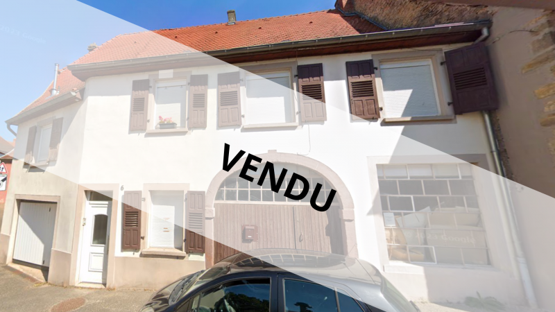 Maison centre-ville 5 pièces 119 m² et 60 m2 en annexe (forge)