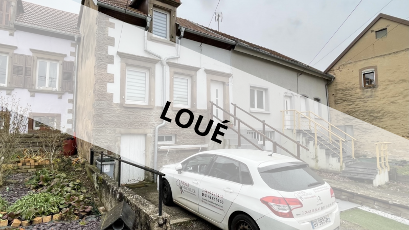 Charmante Maison Mitoyenne de 85 m² avec Jardin et Garage su WALDHAMBACH