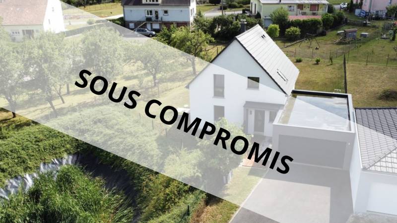 Maison moderne de 2020, 110m2, terrains 9 ares GUNGWILLER 67320