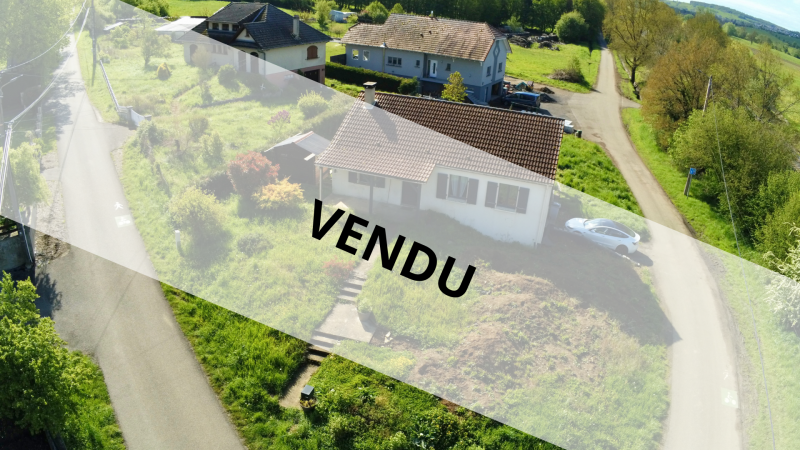 Maison de Plain-Pied avec 3 Chambres et Sous-Sol Complet  avec un garage sur KALHAUSEN