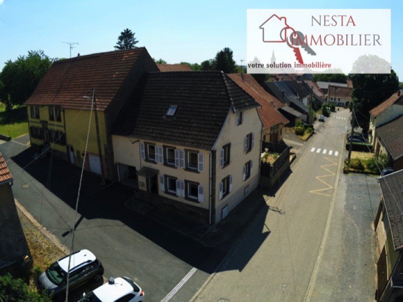 Maison de 120m2 sur 2,2 ares  de terrain sur la commune de SIEWIELLER avec NESTA IMMOBILIER