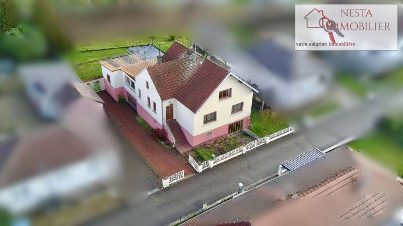 Maison familiale 7 pièces à vendre à Keskastel avec jardin et garages