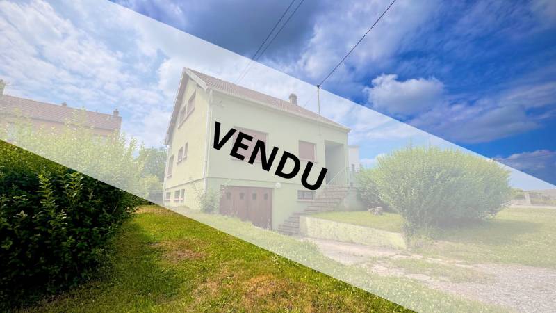 Maison individuelle au Val de Guéblange – 86 m² – Terrain de 18 ares