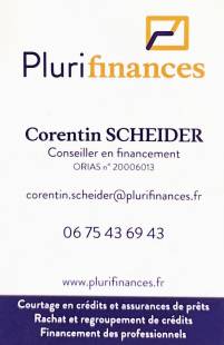 Courtage en crédits et assurances de prêts, rachat et regroupement de crédits, financement des professionnels SARRE-UNION PLURIFINANCES